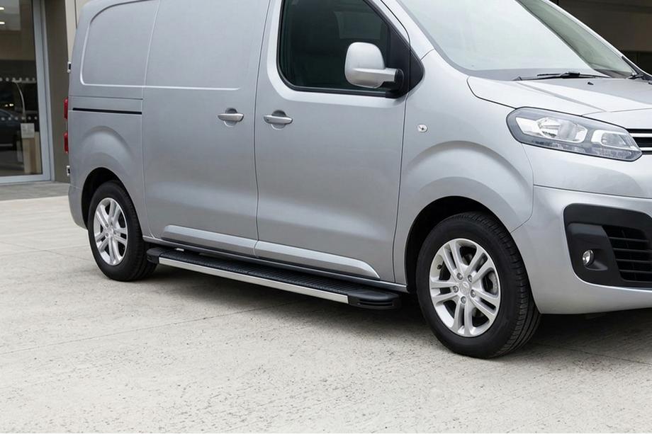 Citroen Jumpy/Dispatch 2017– Side steps Maya V1 (2 stuks, aluminium) Image