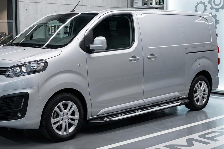 Citroen Jumpy/Dispatch 2017– Sunrise side steps (2 stuks, aluminium) Image