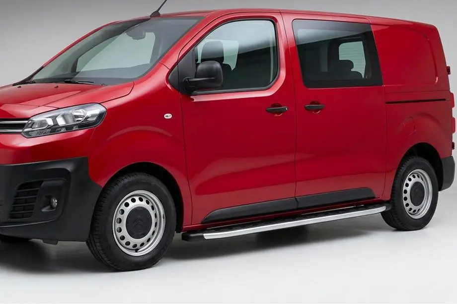 Peugeot Expert 2017– Fullmond side steps (set van 2, aluminium) Image