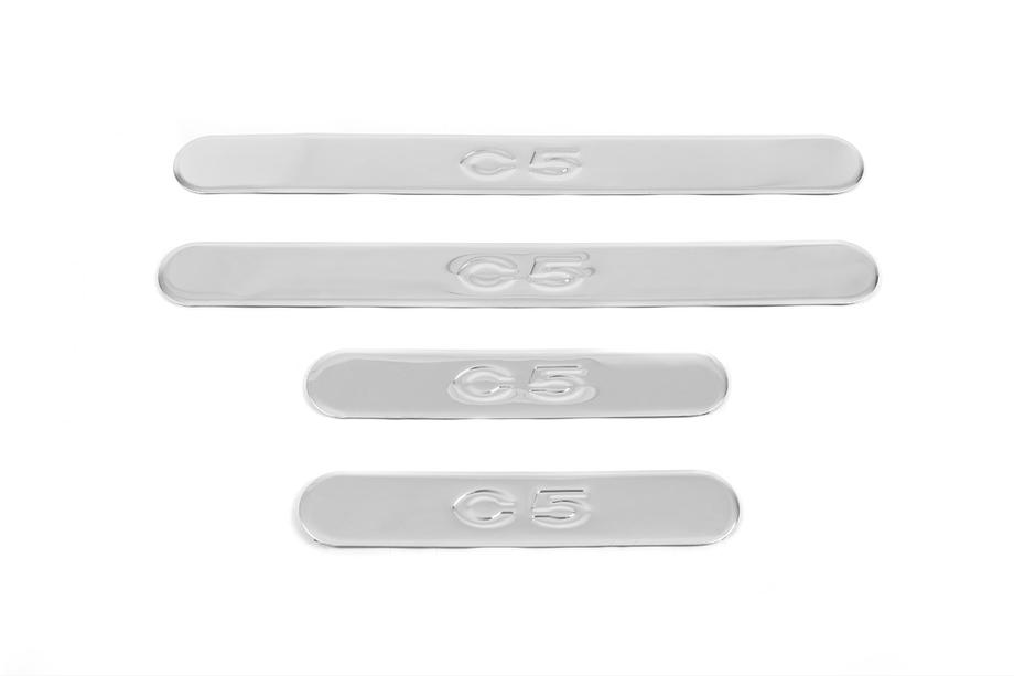 Citroen C-5 2008–2017 OmsaLine instaplijsten (set 4 st., RVS) Foto 1