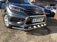 Honda CRV 2012–2016 Voorbescherming WT003-ST-V2 (RVS) foto 3