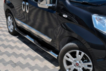 Peugeot Bipper 2008–2017 Sidebars (set van 2, RVS) foto 1
