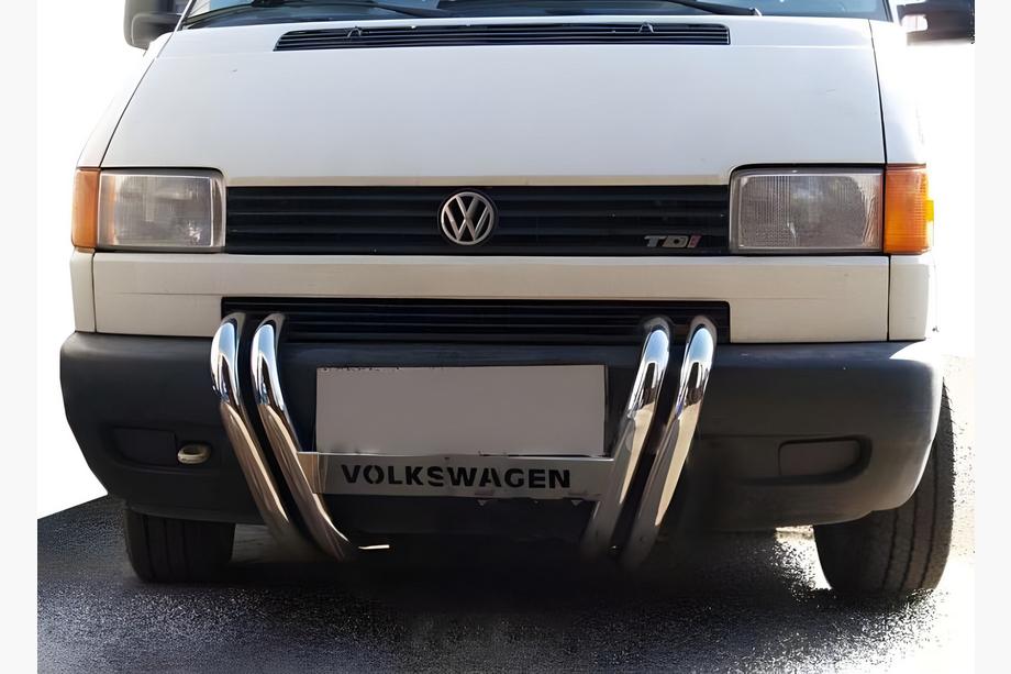 Volkswagen T4 Transporter 1990–2003 Bullbar ST006 (RVS) Image