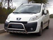 Peugeot Expert 2007–2016 Bullbar (RVS) foto 1