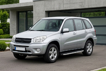 Toyota Rav 4 2001–2005 Fullmond side steps (2 stuks, aluminium) foto 1