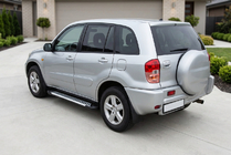 Toyota Rav 4 2001–2005 Line side steps (set van 2, aluminium) foto 1
