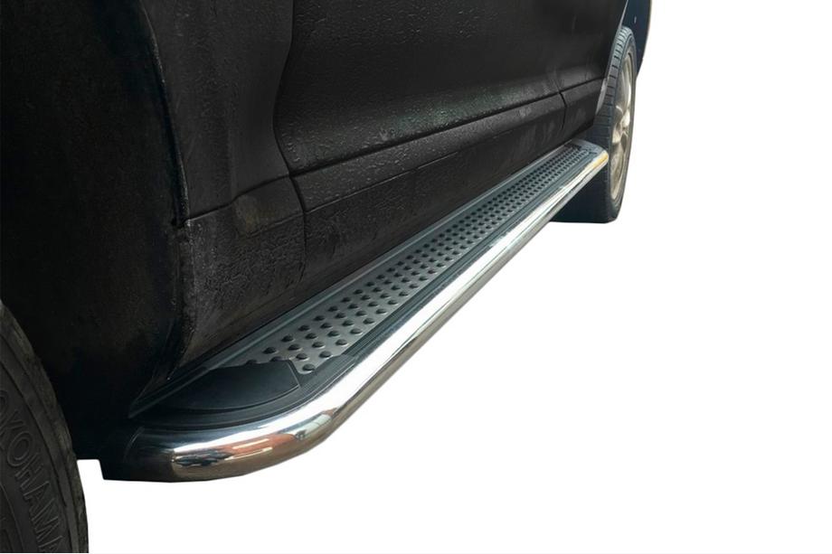 Ford Ranger 2011–2022 Maydos v2 zijtreden (set 2 stuks, aluminium/RVS) Image