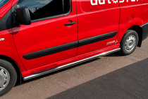 Peugeot Expert 2007–2016 Sidebars (set van 2, RVS) foto 5