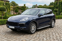 Porsche Cayenne 2010–2017 Maydos v2 zijtreden (set 2 stuks, aluminium/RVS) foto 1