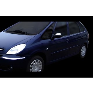 RVS spiegelkappen (2 stuks) Citroen Xsara Picasso 1999–2012 foto 4