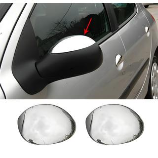 RVS spiegelkappen (2 stuks) Citroen Xsara Picasso 1999–2012 foto 2