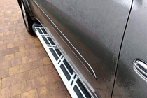 Mitsubishi Pajero Sport 2008–2015 Sunrise side steps (2 stuks, aluminium) foto 6