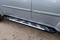 Mitsubishi Pajero Sport 2008–2015 Sunrise side steps (2 stuks, aluminium) foto 8
