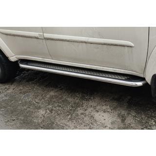 Zijtreden Maydos V2 (2 st., aluminium/RVS)