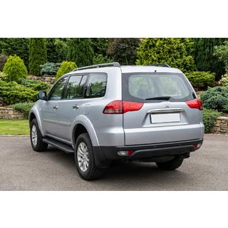 Bosphorus Black side steps (2 stuks, aluminium) Mitsubishi Pajero Sport 2008–2015 foto 1