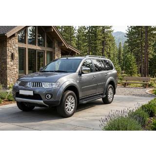 RedLine Black zijtreden (2 st., aluminium) Mitsubishi Pajero Sport 2008–2015 foto 1
