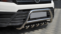 Volkswagen Crafter 2016– Bullbar WT003 (RVS) foto 3