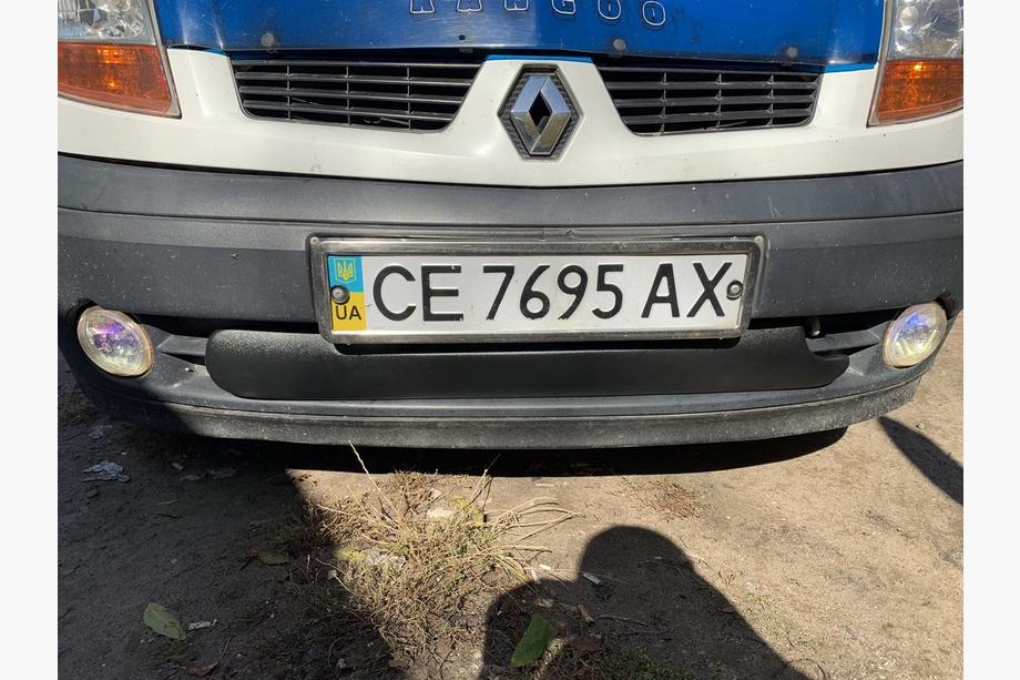 Renault Kangoo 1998–2008 Onderste wintergrille (2003-2008) Glanz Foto 4