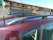 Renault Scenic/Grand 2003–2009 Zwarte dakrails (set van 2) Lange wielbasis (Grande) foto 5