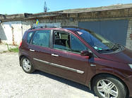 Renault Scenic/Grand 2003–2009 Zwarte dakrails (set van 2) Lange wielbasis (Grande) foto 3