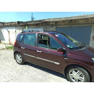 Zwarte dakrails (set van 2) Renault Scenic/Grand 2003–2009 foto 3