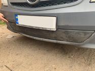 Mercedes Vito W639 2004–2014 Winterafdekking voor bumper (2010-2015) Glanz foto 3