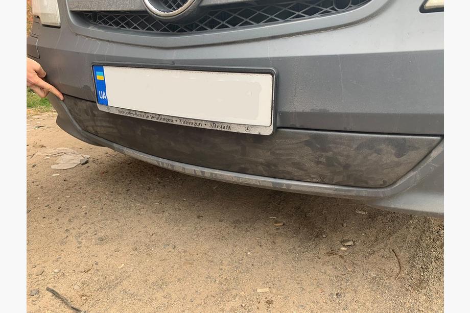 Mercedes Vito W639 2004–2014 Winterafdekking voor bumper (2010-2015) Foto 3