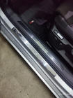 Volkswagen Passat B8 2015–2023 OmsaLine interieur instaplijsten (4 stuks, RVS) foto 5