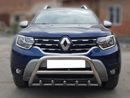 Renault Duster 2018–2024 Bullbar zonder opschrift WT003 (RVS) foto 2