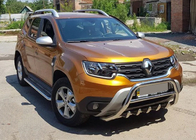 Renault Duster 2018–2024 Bullbar zonder opschrift WT003 (RVS) foto 6