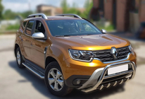 Dacia Duster 2018–2024 Bullbar zonder opschrift WT003 (RVS) foto 6