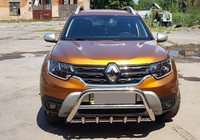 Dacia Duster 2018–2024 Bullbar zonder opschrift WT003 (RVS) foto 4