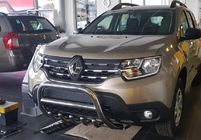 Dacia Duster 2018–2024 Bullbar zonder opschrift WT003 (RVS) foto 12