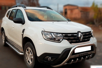 Dacia Duster 2018–2024 Bullbar met opschrift WT004 (RVS) foto 4