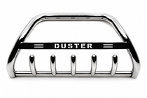 Dacia Duster 2018–2024 Bullbar met opschrift WT004 (RVS) foto 2