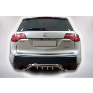Achterbeschermbeugel B1-47 (RVS) Acura MDX 2007–2013 foto 2
