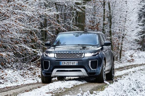 Vernieuwde premium SUV Range Rover Evoque