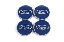 Ford Naafdoppen voor velgen 69/64 mm blauw (4 stuks) foto 2