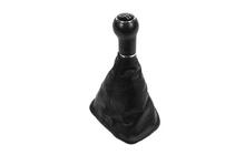 Volkswagen Bora 1998–2004 Pookknop en pookhoes (5-versnellingen, zwart frame) foto 3