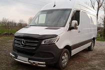 Mercedes Sprinter W907/W910 2018– RVS sierlijsten voor grille (5 stuks) Carmos - Turks staal foto 5