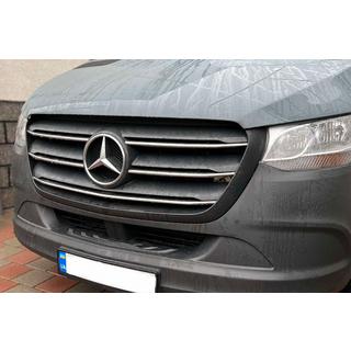 RVS sierlijsten voor grille (5 stuks)