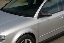 Audi A4 B6 2000–2004 Carbon spiegelkappen (set van 2) foto 1