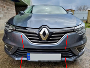Renault Megane IV 2016–2025 RVS chromen bumperbeschermlijsten 2016-2021 (7-delig) foto 1
