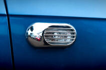 Audi A3 2003–2012 Rooster voor zijknipperlicht ovaal (2 stuks, ABS) foto 1