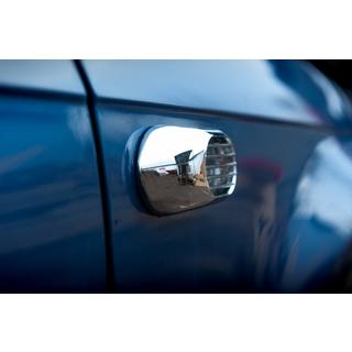 Rooster voor zijknipperlicht ovaal (2 stuks, ABS) Audi A3 2003–2012 foto 3