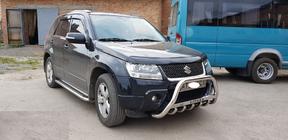 Suzuki Grand Vitara 2005–2017 Premium zijtreden (set 2 stuks, RVS) foto 2