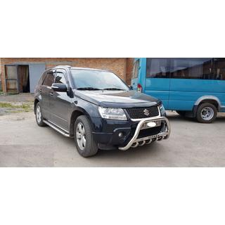Premium zijtreden (set 2 stuks, RVS) Suzuki Grand Vitara 2005–2017 foto 2