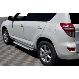 Side steps Allmond Grey (set van 2, aluminium) foto 1