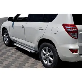 Side steps Allmond Grey (set van 2, aluminium)
