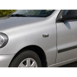 Rooster voor zijknipperlicht rechthoek (2 stuks, ABS) Daewoo Lanos 1998–2017 foto 2